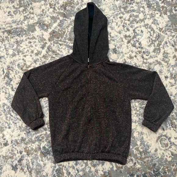Zara Kids brown sparkly zip up Ages 11-12 - Picture 1 of 1